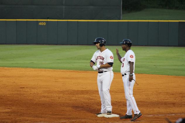 Justin Garcia of the Greeneville Astros