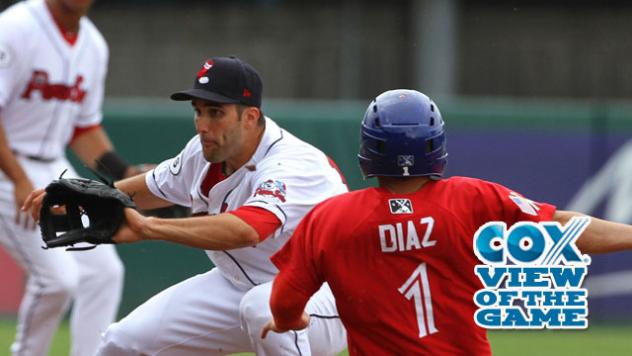 Jeff Bianchi of the Pawtucket Red Sox