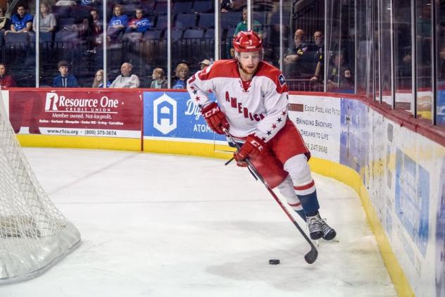 Allen Americans Defenseman Nolan Descoteaux