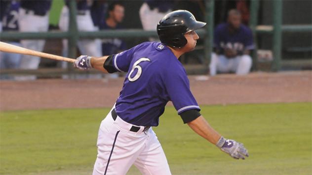 Josh Satin of the Louisville Bats