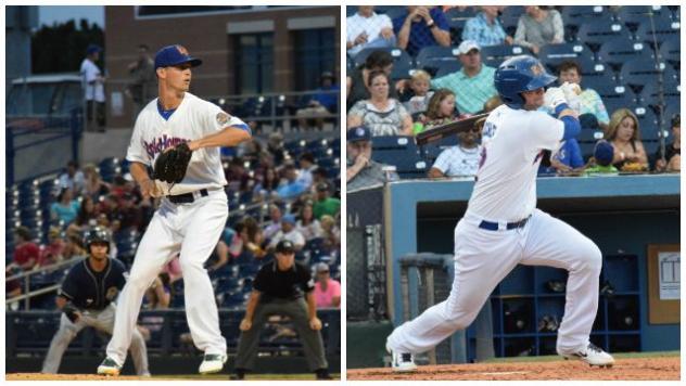 Parker Frazier and Nick Rickles of the Midland RockHounds