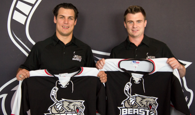 Brampton Beast Signees Yannick Tifu and Chris Auger