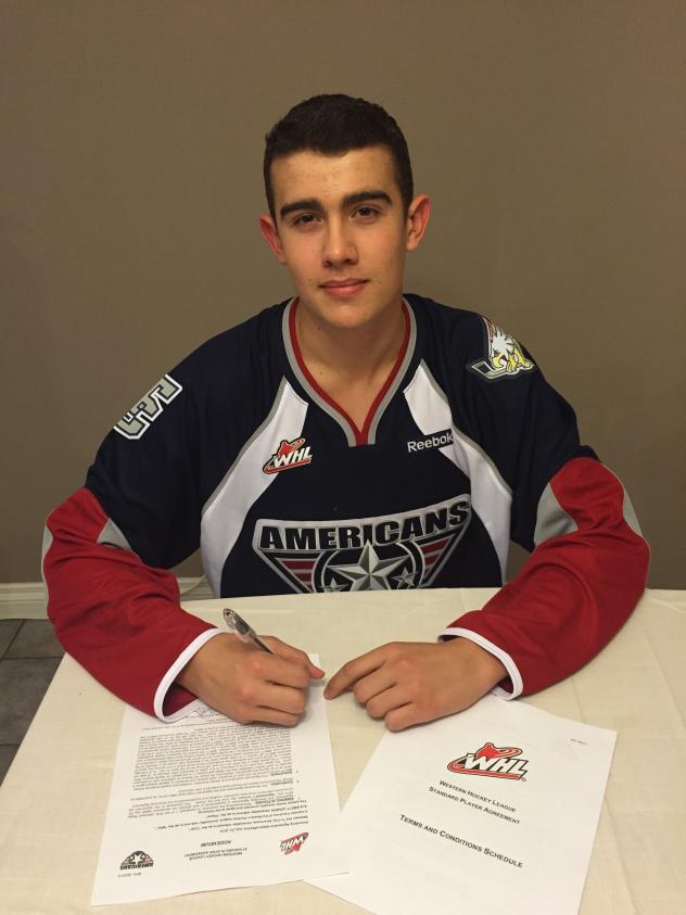 Tri-City Americans Signee Brett Leason