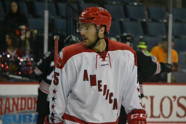 Allen Americans Defenseman Aaron Gens