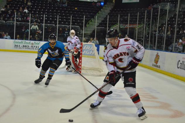 Connor Kelly of the Corpus Christi IceRays