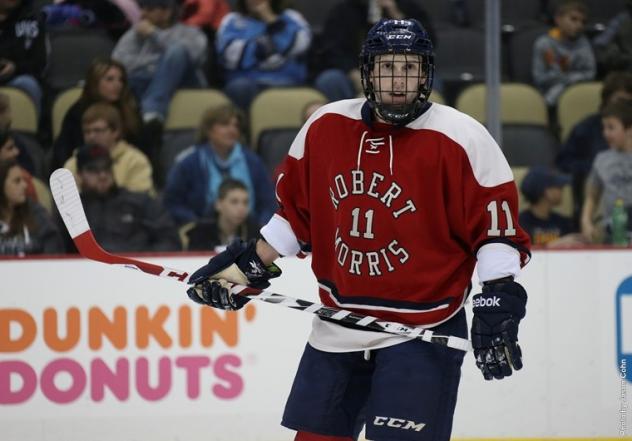 Florida Everblades Signee Jeff Jones with Robert Morris University