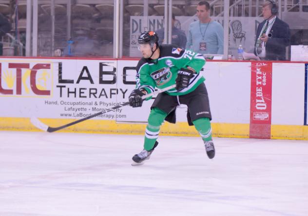 Louisiana IceGators Defenseman Mitch Stretch