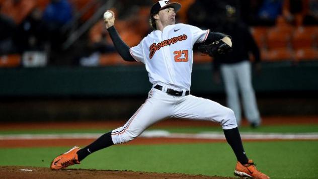 Former Oregon State Pitcher Andrew Moore