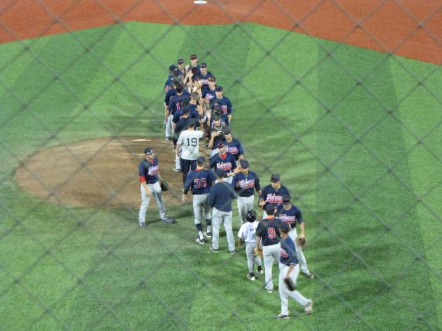 Kelowna Falcons Post-Game Handshakes
