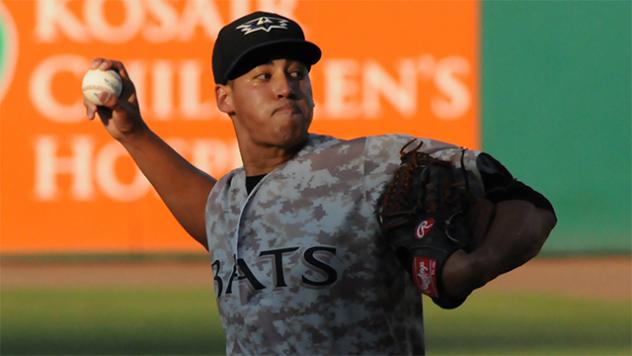 Louisville Bats Pitcher Robert Stephenson