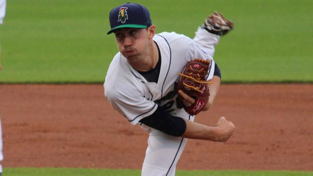 Cedar Rapids Kernels Pitcher Sam Gibbons