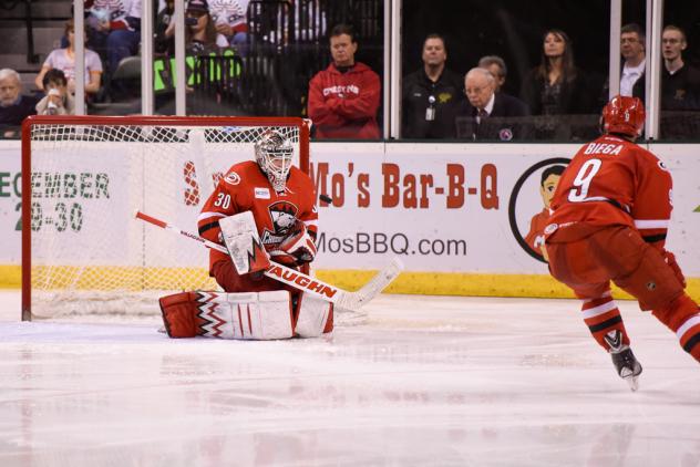 John Muse with the Charlotte Checkers