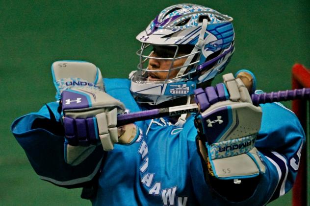 Rochester Knighthawks Goalie Angus Goodleaf