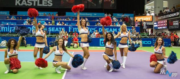 Washington Kastles Cheerleaders at the WTT Finals