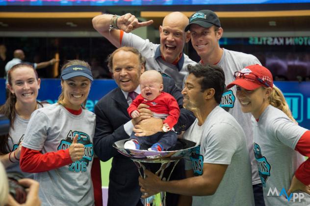 Washington Kastles Celebrate WTT Finals Victory