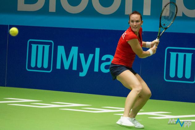 Madison Brengle of the Washington Kastles in the WTT Finals
