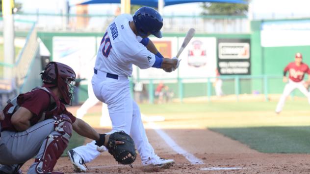 Chad Pinder of the Midland RockHounds
