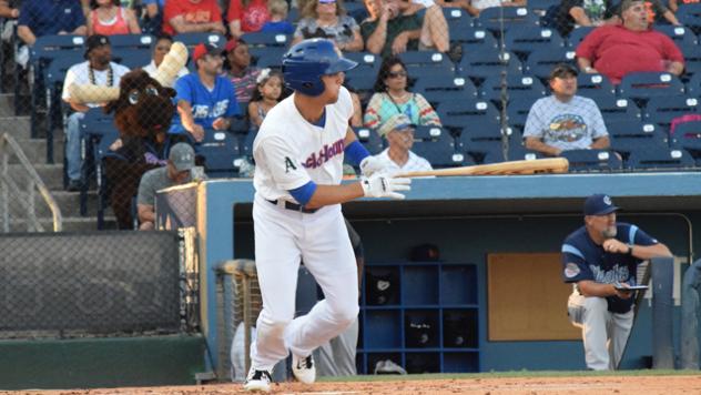 Chad Pinder of the Midland RockHounds