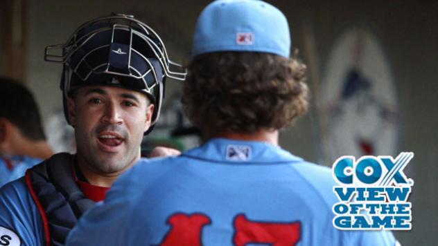 Pawtucket Red Sox Catcher Sandy Leon
