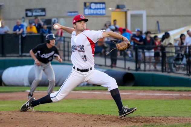 Kalamazoo Growlers Pitcher Cole Schaefer
