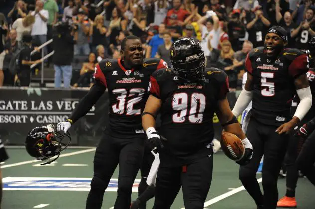 Orlando Predators DL Austin Brown vs. the Tampa Bay Storm