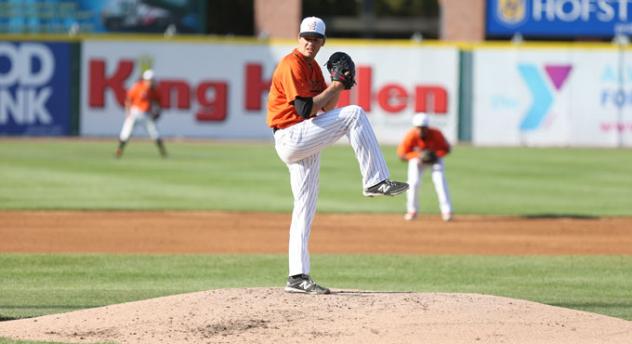 Long Island Ducks Pitcher Rich Hill