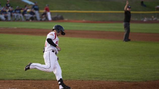 C.J. Hinojosa of the Salem-Keizer Volcanoes