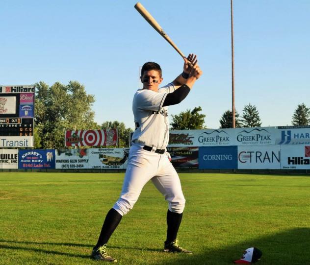 Christian Santisteban of the Elmira Pioneers