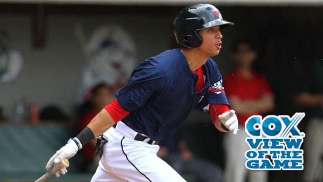 Quintin Berry of the Pawtucket Red Sox