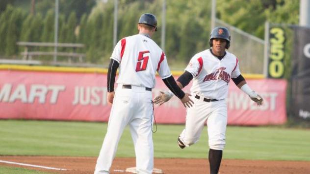 Miguel Gomez of the Salem-Keizer Volcanoes