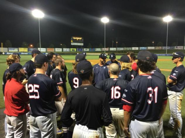 Lexington County Blowfish Gather after Season-Ending Loss
