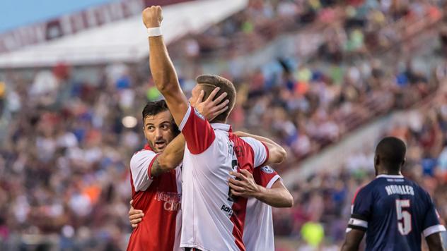 Ottawa Fury FC Celebrate