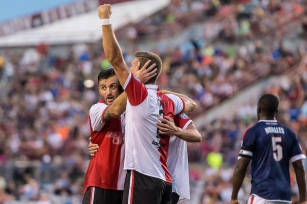 Ottawa Fury FC Celebrate