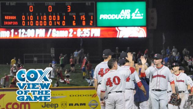 Pawtucket Red Sox Celebrate Skid-Snapping Win