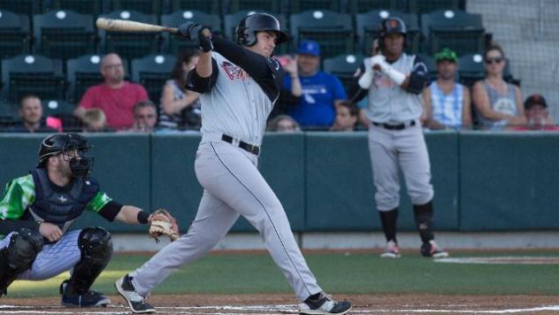 Chris Shaw of the Salem-Keizer Volcanoes