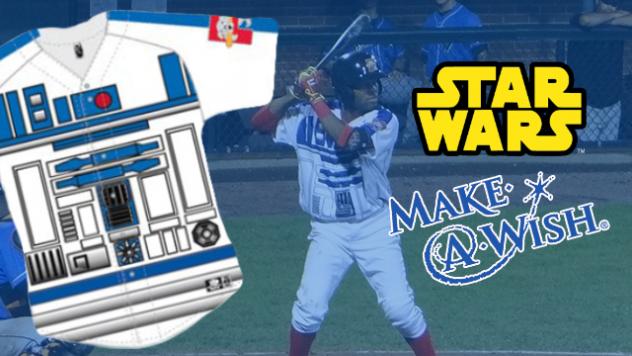 Portland Sea Dogs' R2-D2 Star Wars Jerseys