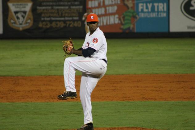 Greeneville Astros Pitcher Diogenes Almengo