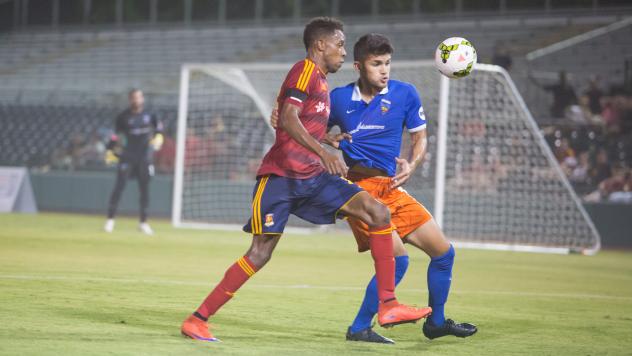 Orange County Blues FC Defenseman Beto Navarro