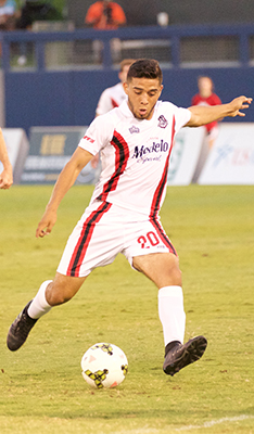 Tulsa Roughnecks FC Forward Cristian Mata