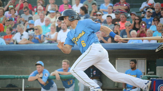 Myrtle Beach Pelicans Outfielder Mark Zagunis