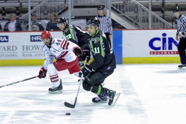 Forward Benjamin Rubin with the Louisiana IceGators