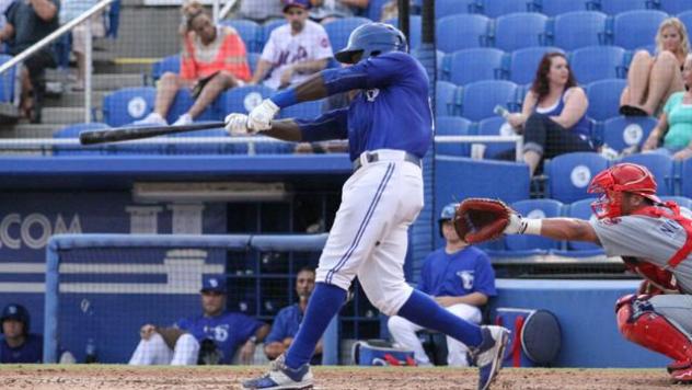 Anthony Alford of the Dunedin Blue Jays