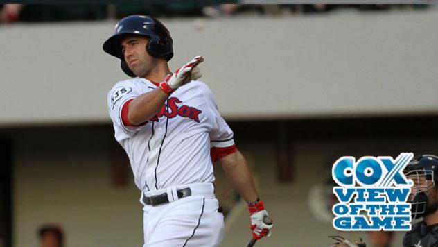 Deven Marrero of the Pawtucket Red Sox