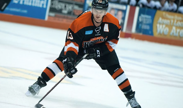 Brandon Marino with the Fort Wayne Komets