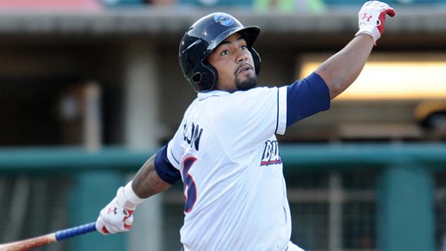 Deivi Grullon of the Lakewood BlueClaws