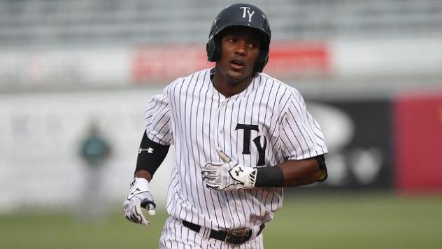 Miguel Andujar of the Tampa Yankees