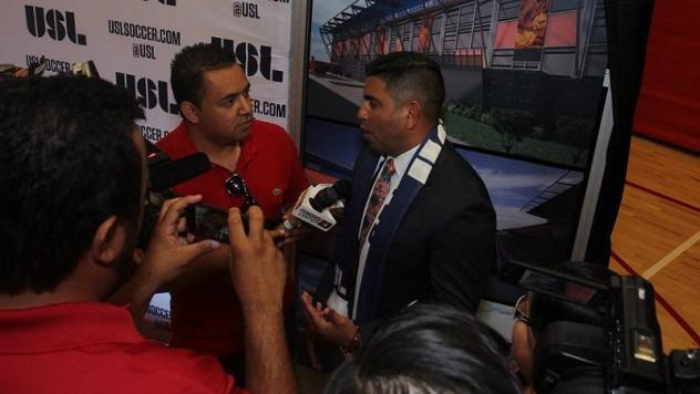 Rio Grande Valley FC's Bert Garcia