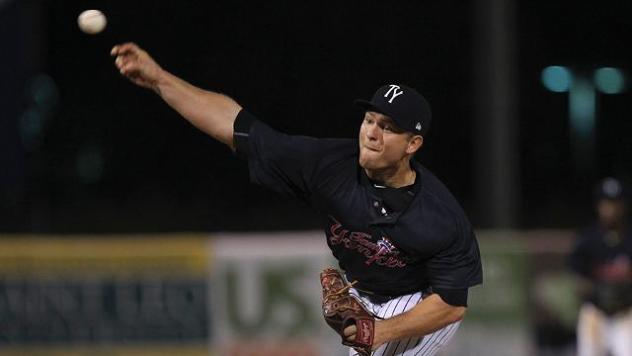 Tampa Yankees Pitcher Chance Adams