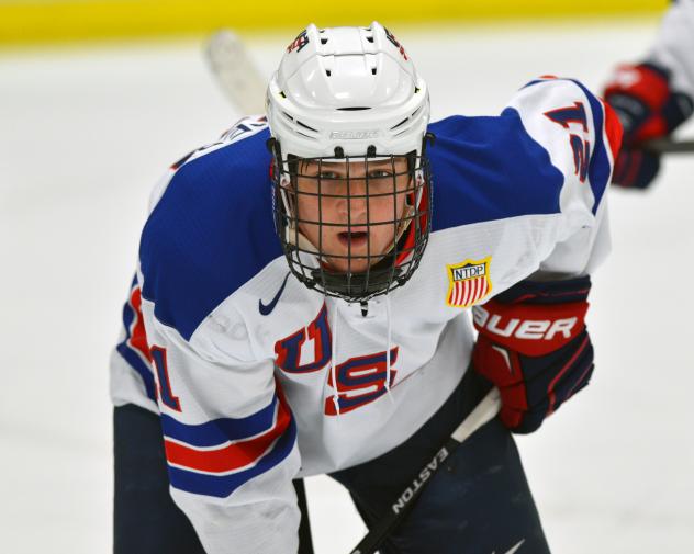 Windsor Spitfires Right Winger Christian Fischer