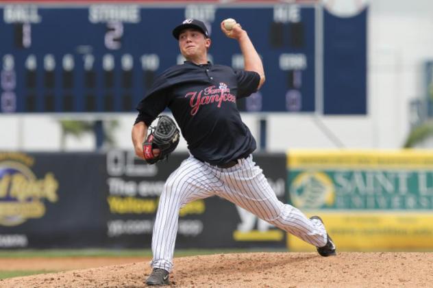 Tampa Yankees Pitcher Chaz Hebert